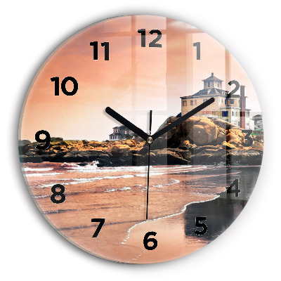 Horloge ronde Côte de Sherman