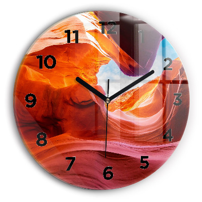 Horloge ronde Canyon