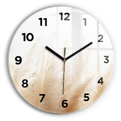 Horloge ronde Épi de blé
