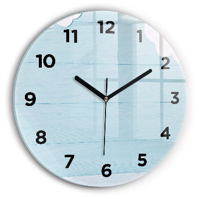 Pendule murale ronde Tableau pour enfants
