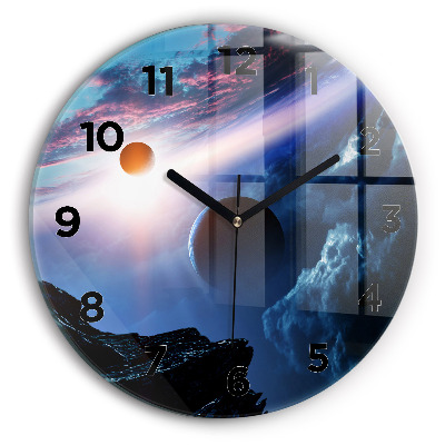 Horloge ronde Grande galaxie