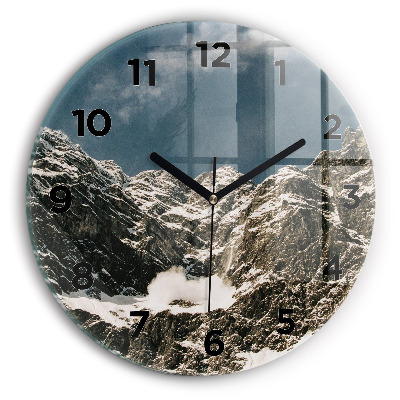 Horloge ronde Monts Watzmann