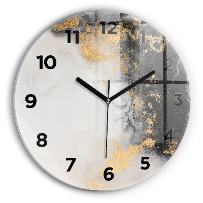Horloge ronde murale Marbre artistique