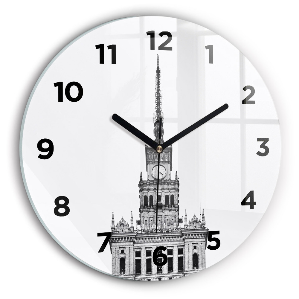 Horloge ronde Palais de la culture et des sciences