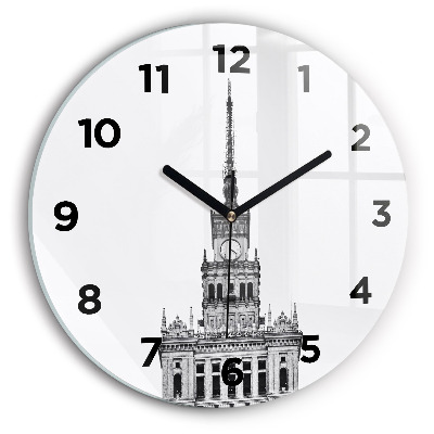 Horloge ronde Palais de la culture et des sciences