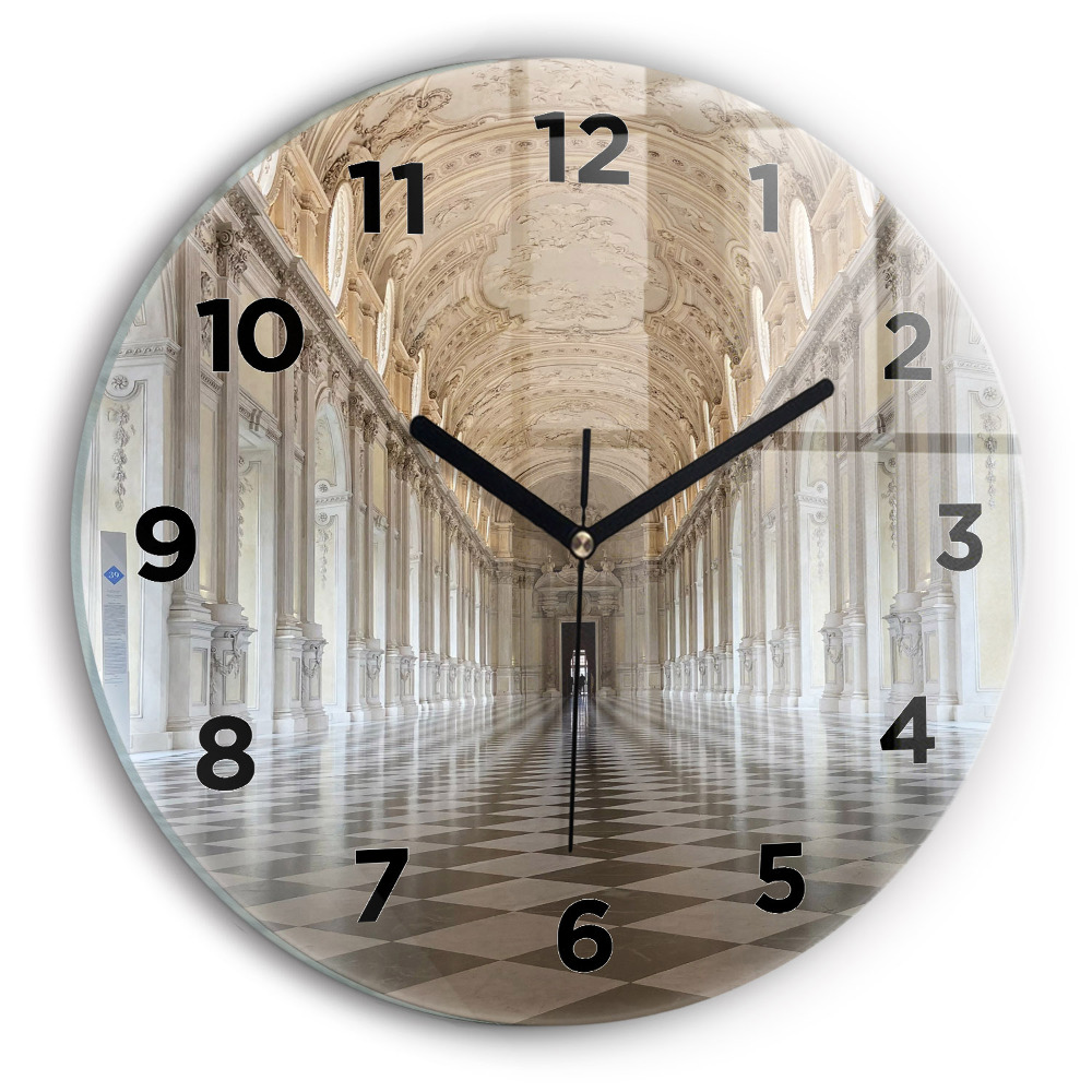 Horloge ronde murale Musée de La Veneria Reale