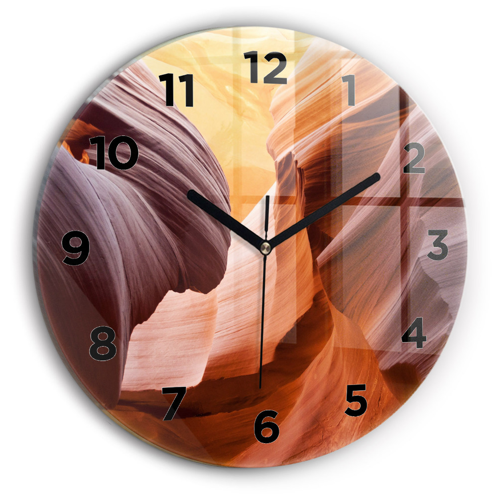 Horloge ronde Canyon d'Antilope