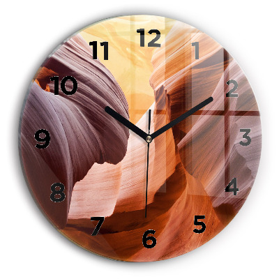 Horloge ronde Canyon d'Antilope