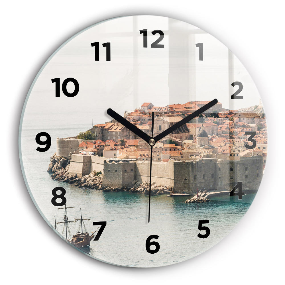 Horloge ronde Voilier à Dubrovnik