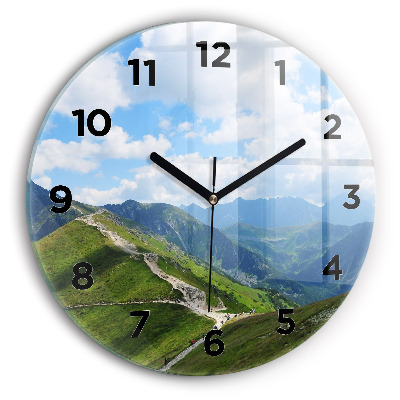 Horloge ronde murale Kasprowy Wierch Zakopane