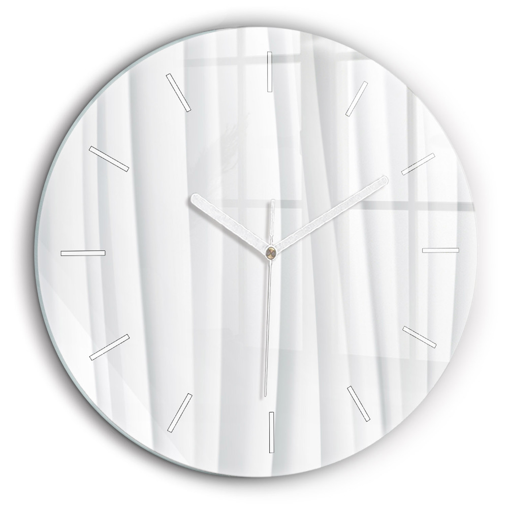 Horloge ronde murale 60 cm Texture de vagues