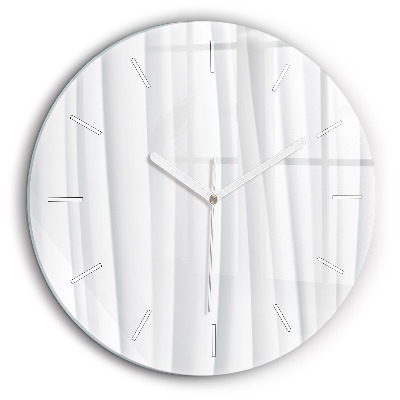 Horloge ronde murale 60 cm Texture de vagues