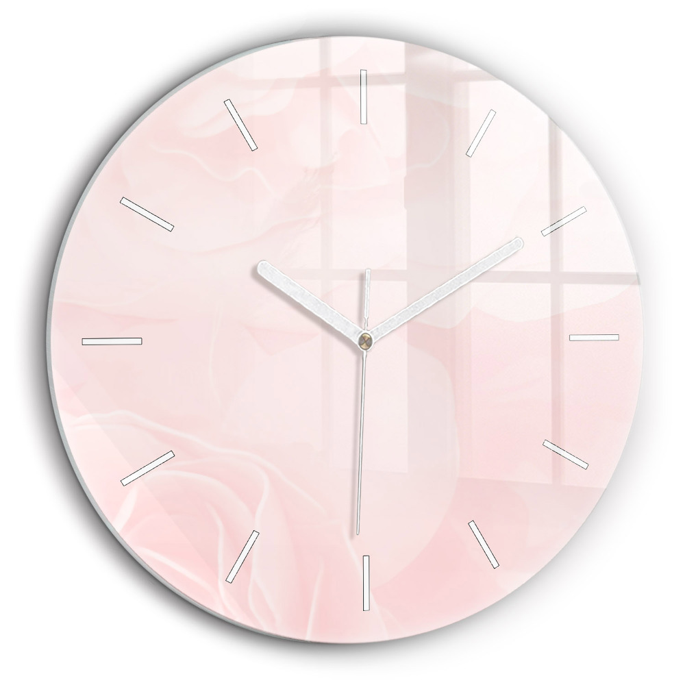 Horloge ronde murale 60 cm Roses