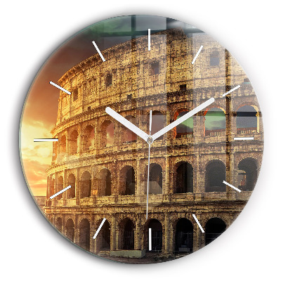 Pendule murale ronde 60 cm Colisée romain