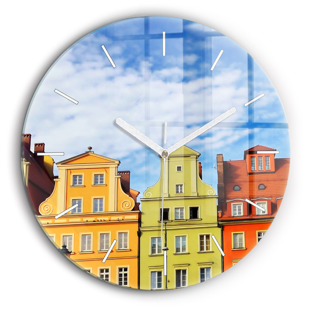 Horloge ronde 60 cm Wroclaw - Vieille ville
