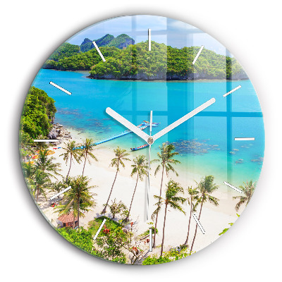 Horloge ronde 60 cm Parc national en Thaïlande