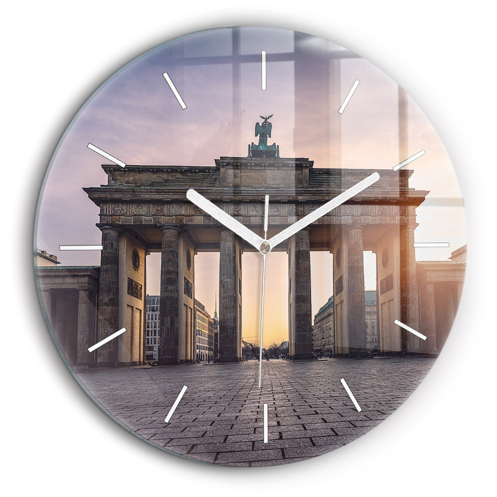 Horloge ronde murale 60 cm Porte de Brandebourg