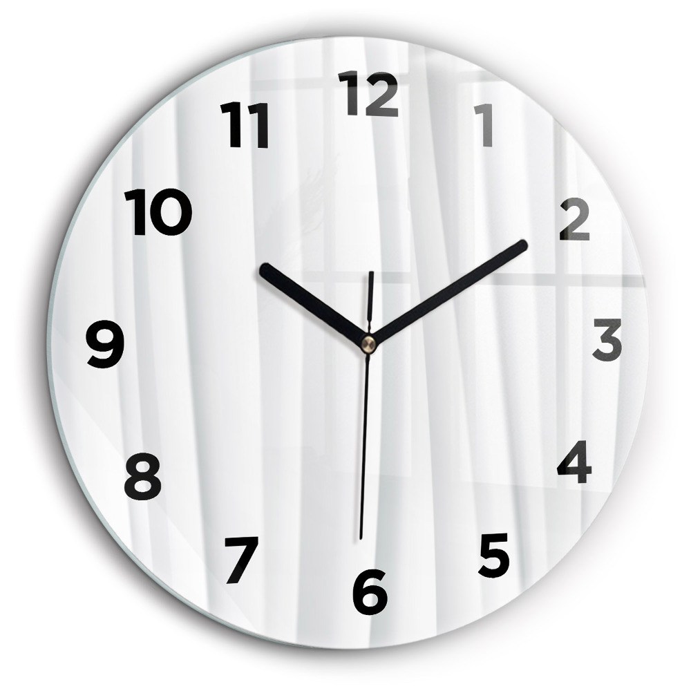 Texture de vagues Horloge ronde murale 60 cm