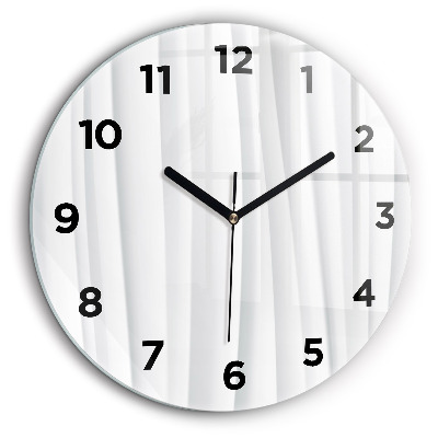 Texture de vagues Horloge ronde murale 60 cm