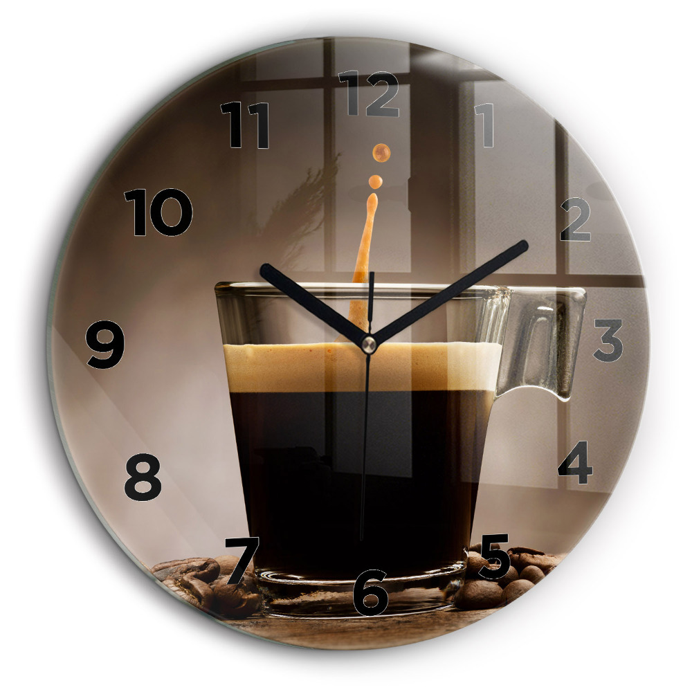 Tasse de café Horloge ronde 60 cm