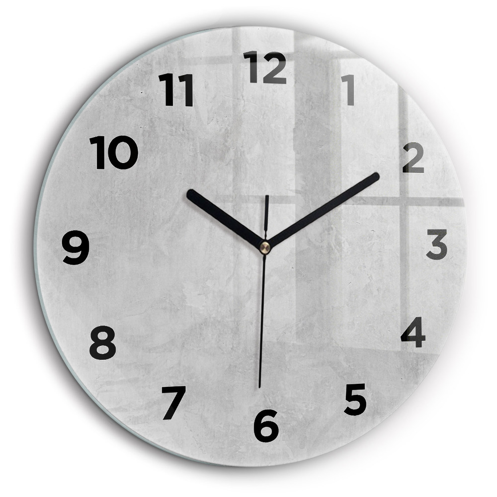 Mur de pierre Horloge ronde murale 60 cm