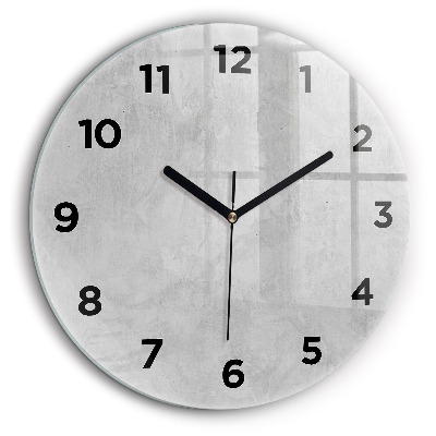 Mur de pierre Horloge ronde murale 60 cm