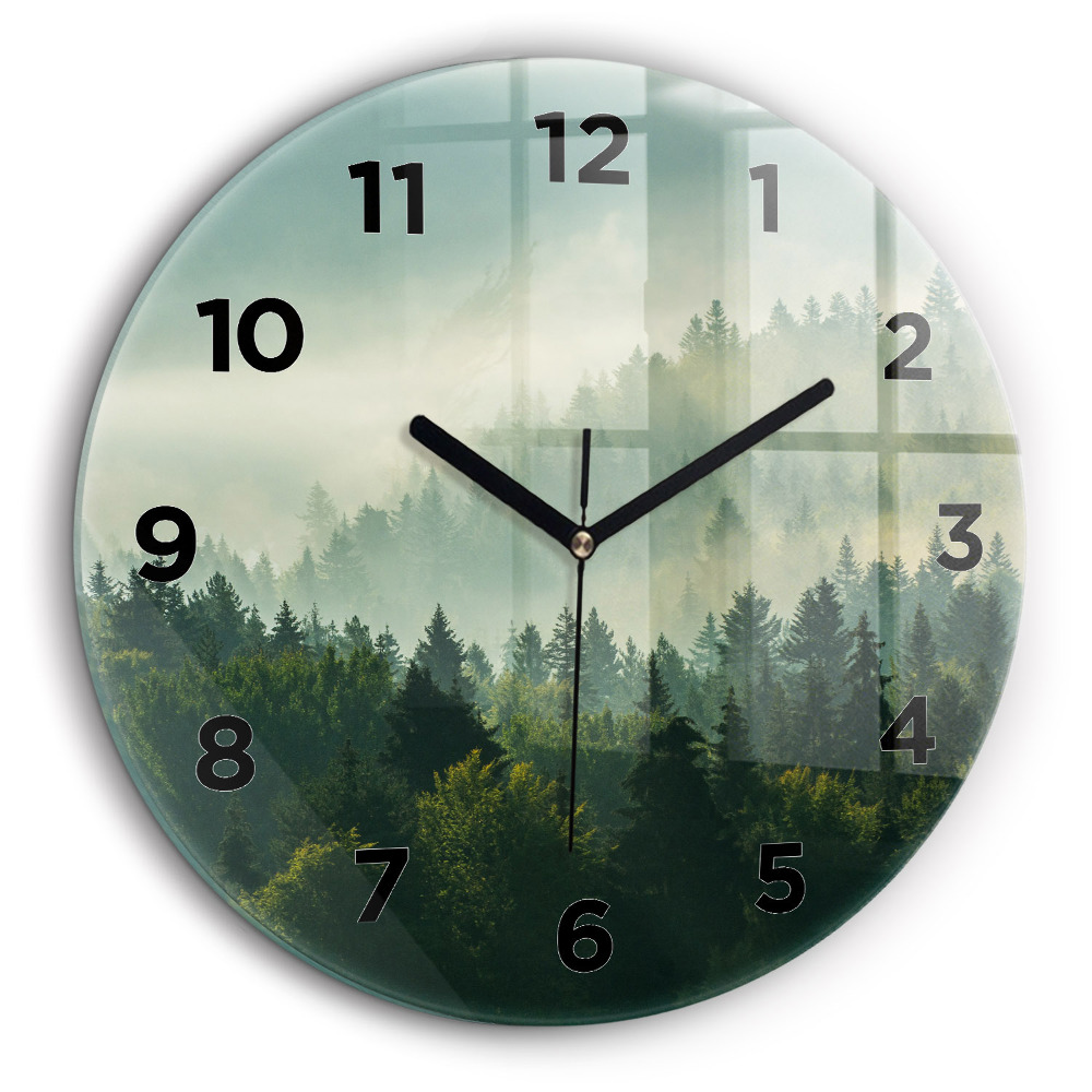 Enfants au lever du soleil Horloge ronde 60 cm