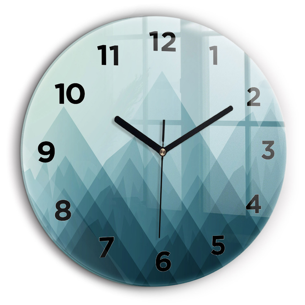 Figures géométriques Horloge ronde 60 cm