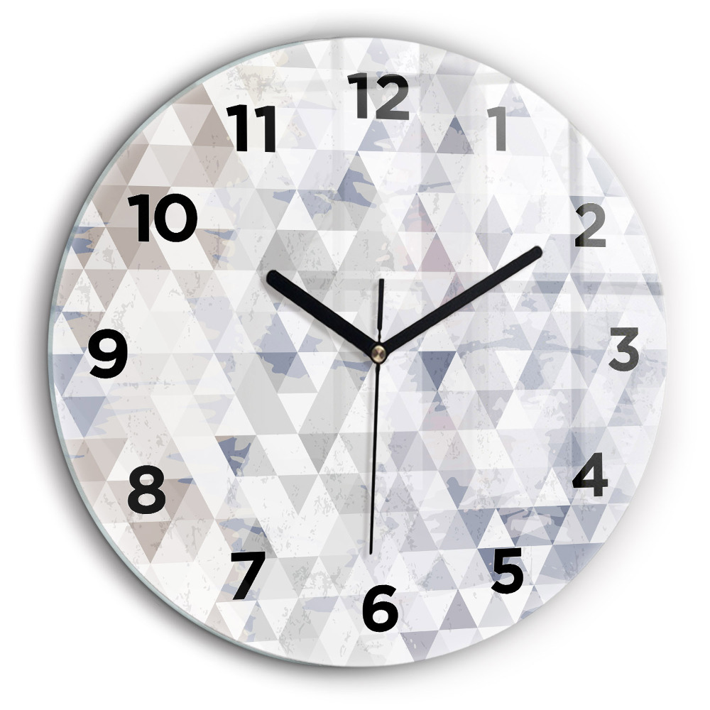 Motif géométrique Pendule murale ronde 60 cm