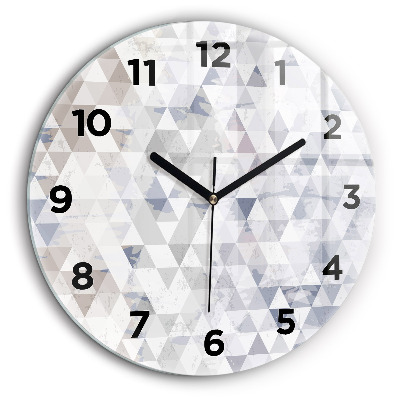 Motif géométrique Pendule murale ronde 60 cm