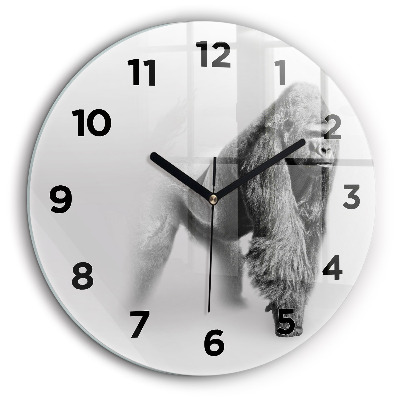 Collection d'art animalier Horloge ronde murale 60 cm