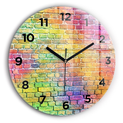 Mur peint Pendule murale ronde 60 cm