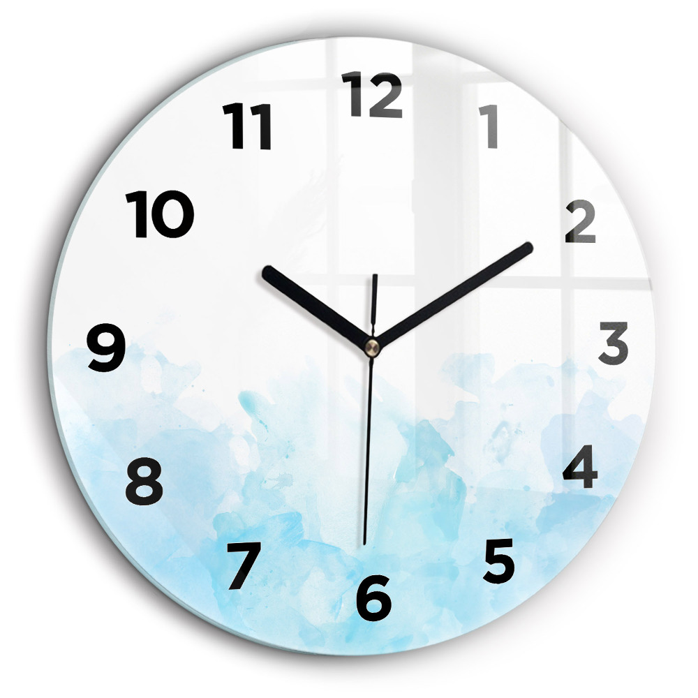 Taches peintes Pendule murale ronde 60 cm