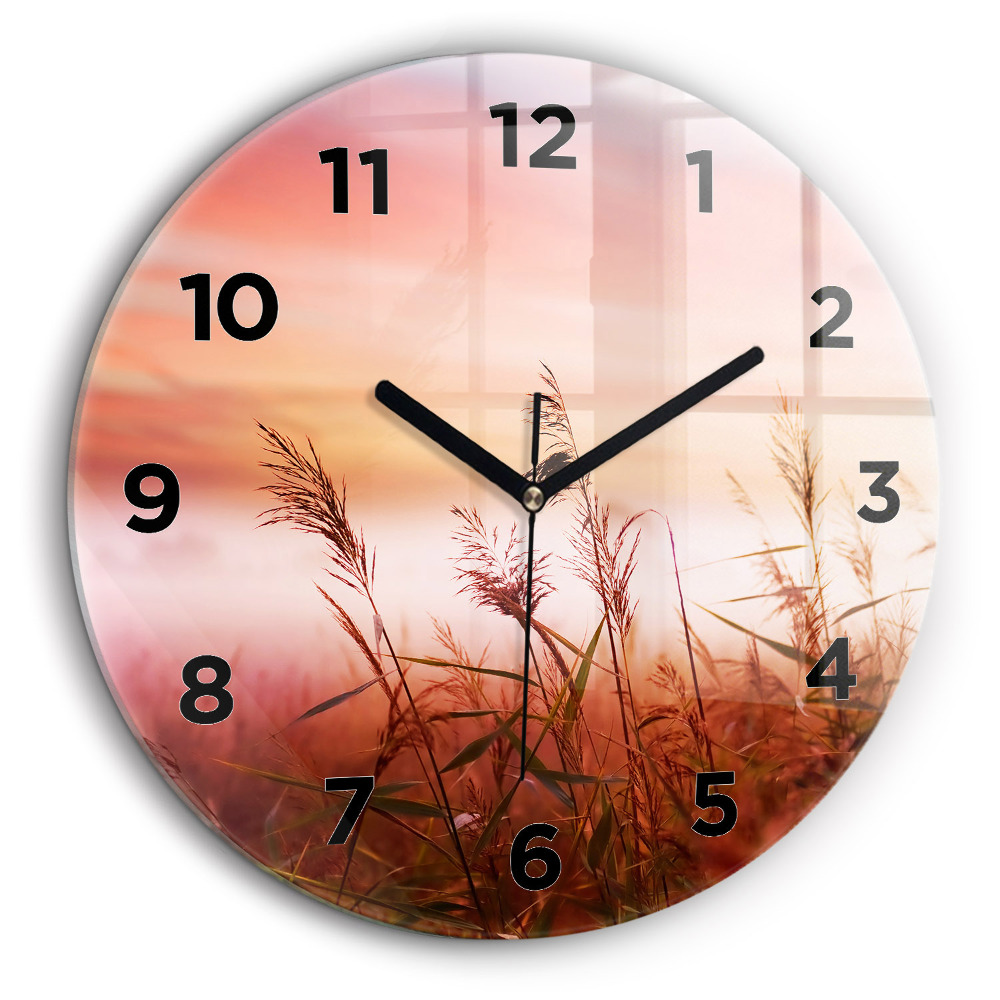Matin brumeux Horloge ronde 60 cm