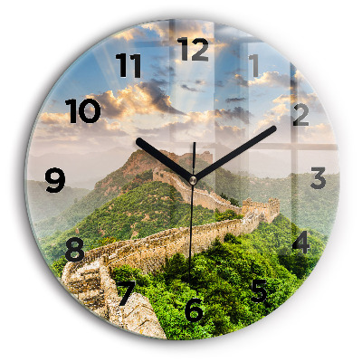 Grande Muraille de Chine Horloge ronde 60 cm