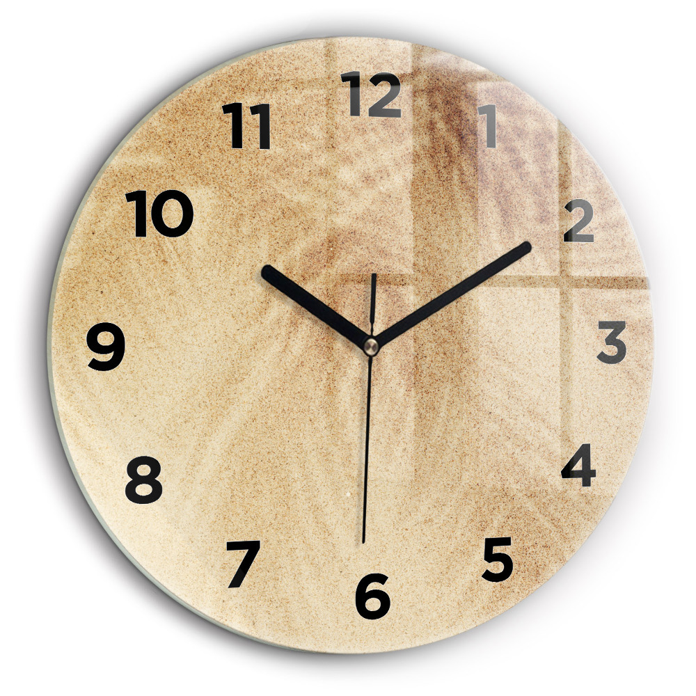 Abstraction or Horloge ronde 60 cm