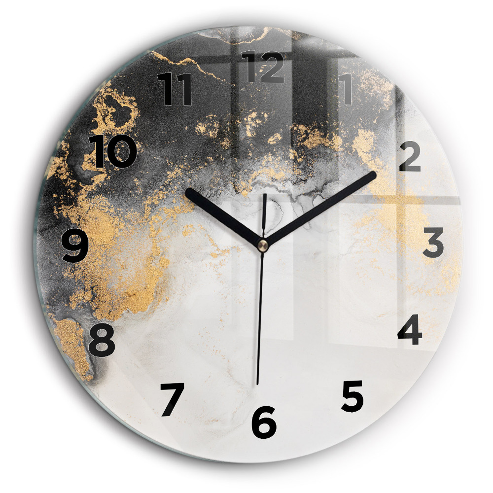 Marbre artistique Horloge ronde 60 cm