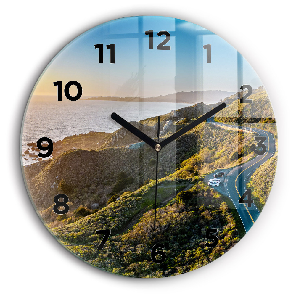 Route de San Francisco Horloge ronde murale 60 cm