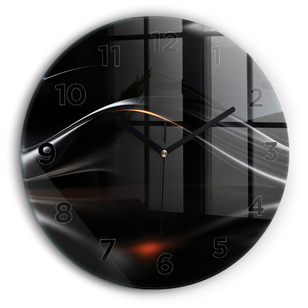 Abstrait Horloge ronde 60 cm