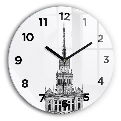 Palais de la culture et des sciences Horloge ronde 60 cm