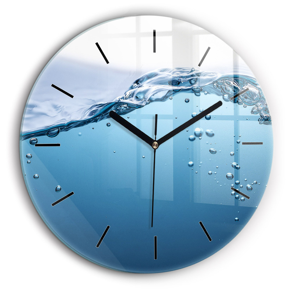 Horloge ronde 60 cm Vue sous-marine