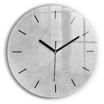 Horloge ronde murale 60 cm Mur de pierre