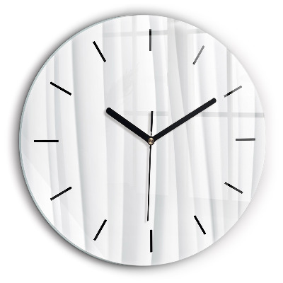 Horloge ronde murale 60 cm Texture de vagues