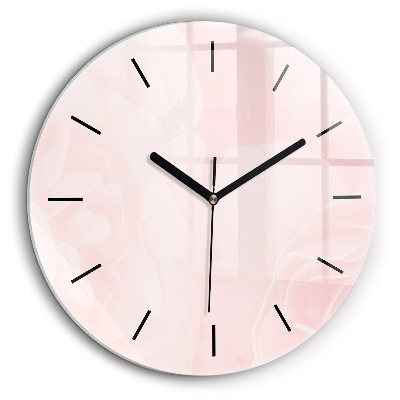 Horloge ronde 60 cm Roses en fleurs