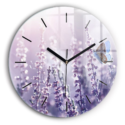 Horloge ronde murale 60 cm Abstraction