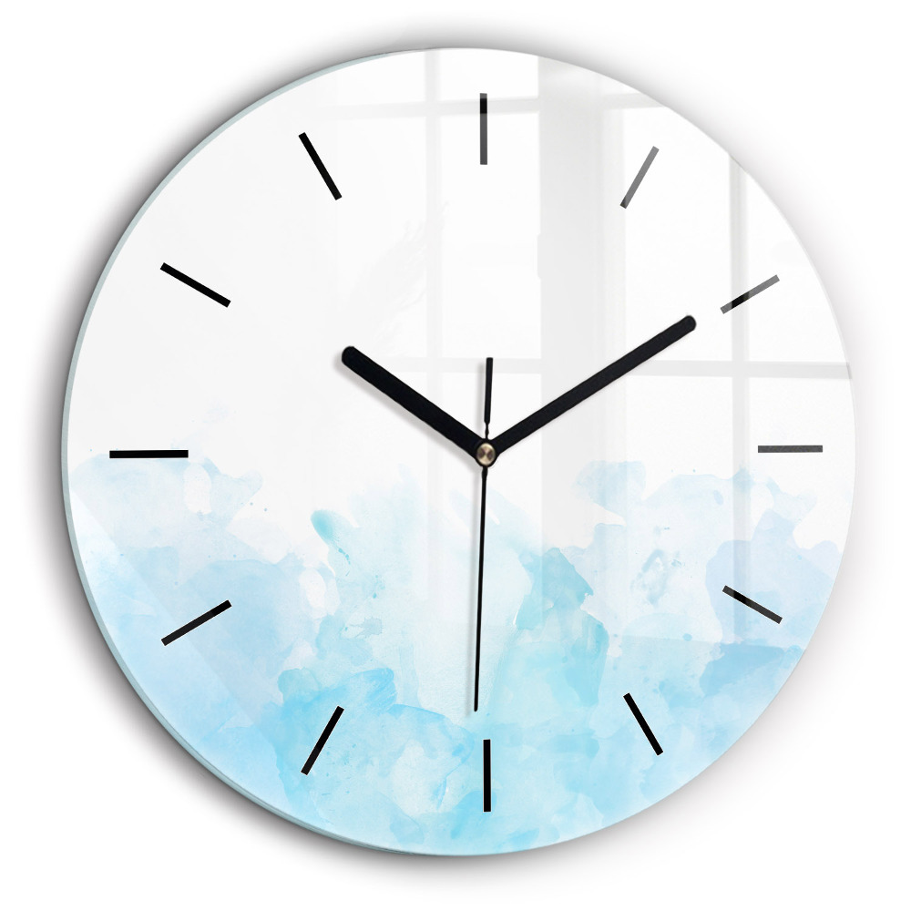 Pendule murale ronde 60 cm Taches peintes