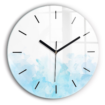 Pendule murale ronde 60 cm Taches peintes