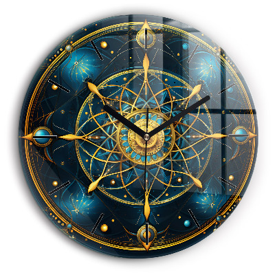 Horloge ronde murale 60 cm Horoscope
