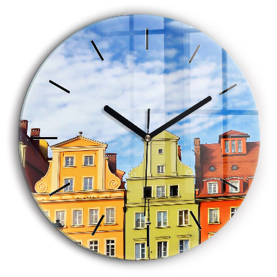 Horloge ronde 60 cm Wroclaw - Vieille ville