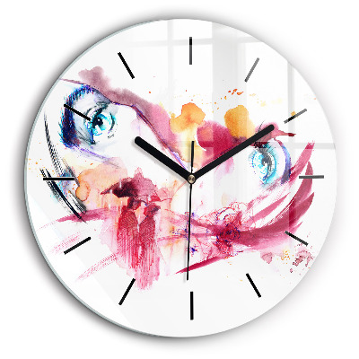 Horloge ronde 60 cm Couple romantique